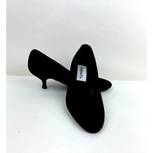 Women's  Chadwicks Black shoes Size 5 1/2  suede leather upper low heel comfort